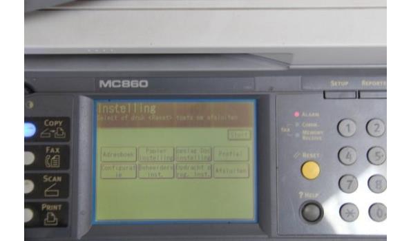 Kopier OKI MC860,  zonder stroomkabels